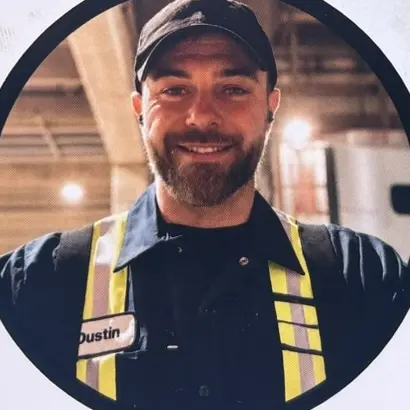 Dustin, owner of Dusty's Diesel and Auto Services
